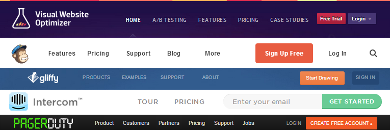 經過處理的注冊按鈕